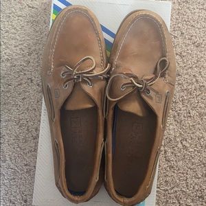 Men’s Sperry Topsider 11W new not in box tan